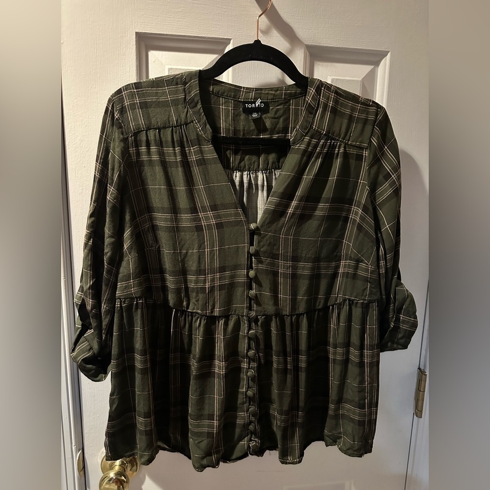 Torrid Babydoll top